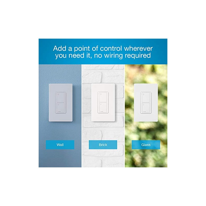 Lutron Pico Remote for Caseta Smart Switch, 2-Button Control ,