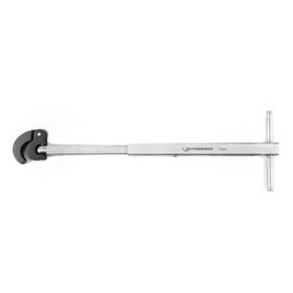 Rothenberger Telescopic Tap Nut Wrench with a 4-Way Extension - Ideal for Basins, Sinks, and Other Confined Spaces - 10-32 mm, Swivel Handle, Spring-Loaded Claw - 70225