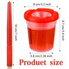 20 PCS No Spill Paint Cups with Lids, Painting Cups
