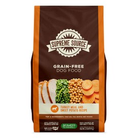 Supreme Source Premium Dry Dog Food Grain Free, USDA Organic Seaweed, Protein, Made in The USA.