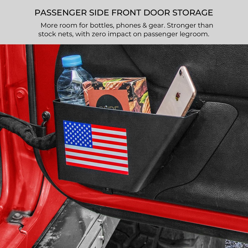 2 Pack Metal Front Door Storage Box Pockets Compatible with