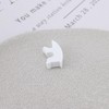 SG Store 2PCS Square Toilet Seat Damper Ring Decorative Cover