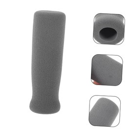 NOLITOY 4Pcs Non Slip Cane Handle Grips for Elderly Walking Canes Breathable Foam Crutch Handle Wraps Comfortable Grey Replacement Covers for Wheelchair and Walker Accessories