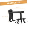 Ciieeo 1 Set Claw Rotating Wall Mounted Hook Aluminium Alloy