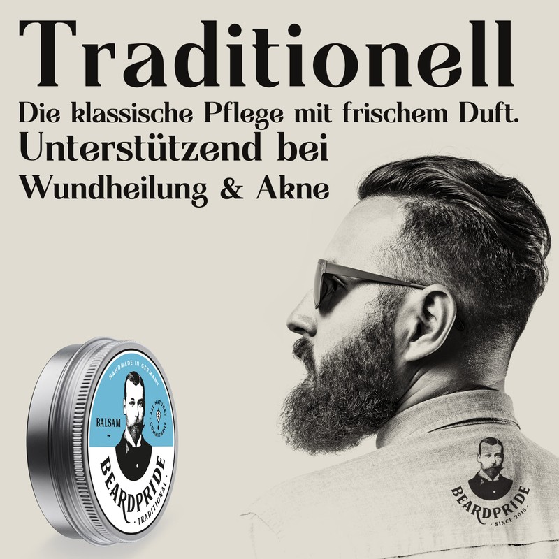 BEARDPRIDE Beard Balm I Beard Care Beard Balm Men Vegan