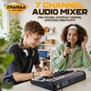 7-Channel Professional Audio Mixer – USB Digital Sound Board with