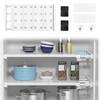 Adjustable Shelves Cupboard - 24 cm Wide, Adjustable Length 48-80