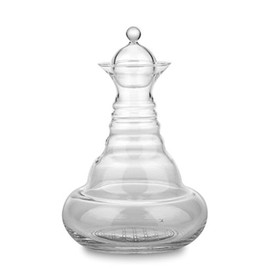 TC Energy Design Decanter Alladin 1.3l PLATINE - Platinum-Coloured Flower of Life - - Size approx. 1.3 l | H 20 cm | Diameter 16 cm