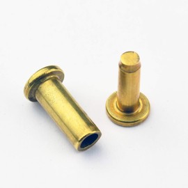 Cutlers Rivet Brass 6mm x 10mm (1)