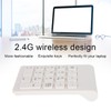 Mini Keyboard Wireless Numeric Keypad 2.4G USB Ergonomic Lightweight PC