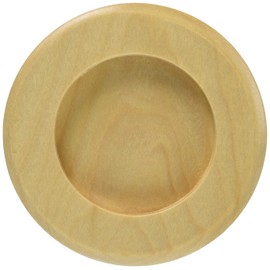 Bidoor PW-88 Simple Round, Clear, Large, Pack of 2