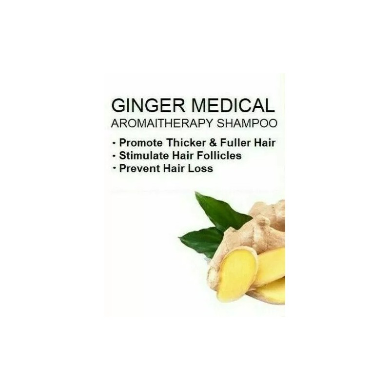 Ocean International GINGER MEDICAL HAIR SHAMPOO (800 ML) WITH HERBAL