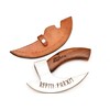 LIFAFA Handmade Viking Pizza Cutter Beautiful Axe with Unique Leather