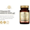 Solgar Vitamin D3 4000 IU (100 µg) Vegetable Capsules -