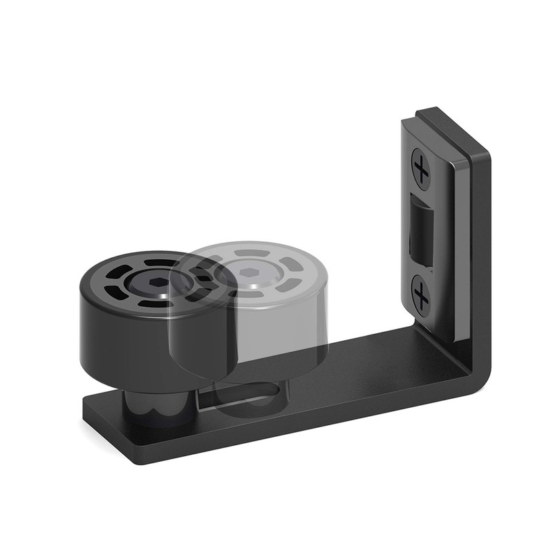 TSMST Sliding Barn Door Floor Guide Adjustable Wall Mount Flush