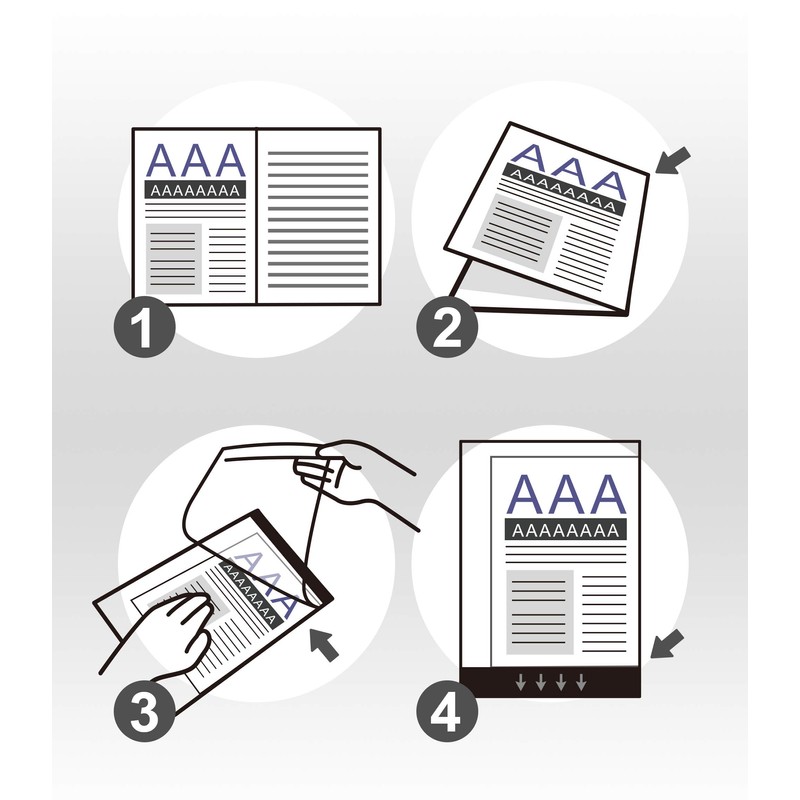 Plustek Document Carrier Sheets Pack (10 pcs) A4 / Letter