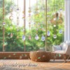 Fulillanlun 200 Pcs Crystal,Sun Catchers with Crystals,Craft Kits for Adults,