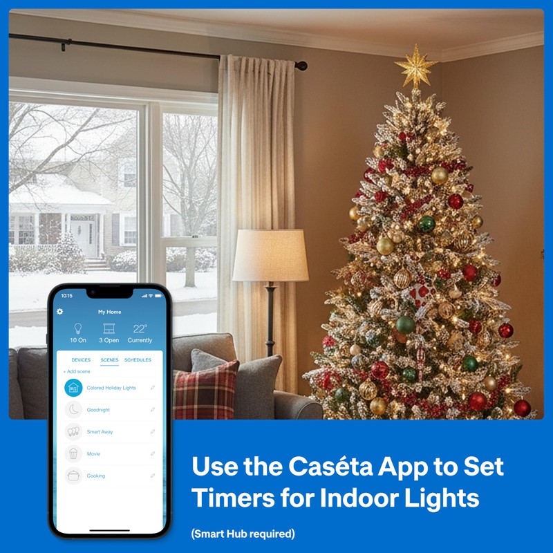 Lutron Caseta Smart Plug-In Lamp Dimmer Switch Kit with Pico