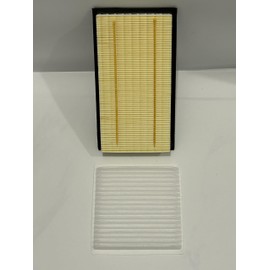 Engine Cabin Air Filters Compatible with 07-14 Ford Edge, 07-15 Lincoln MKX, 07-15 Mazda CX-9, 13-18 Nissan Altima, Replace CA10242 7T4Z19N619B 7T4Z-19N619-B Engine Cabin Air Filtration