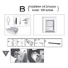 Roller Blind Fittings, 25mm Roller Blind Brackets, Plastic Rolling Blind