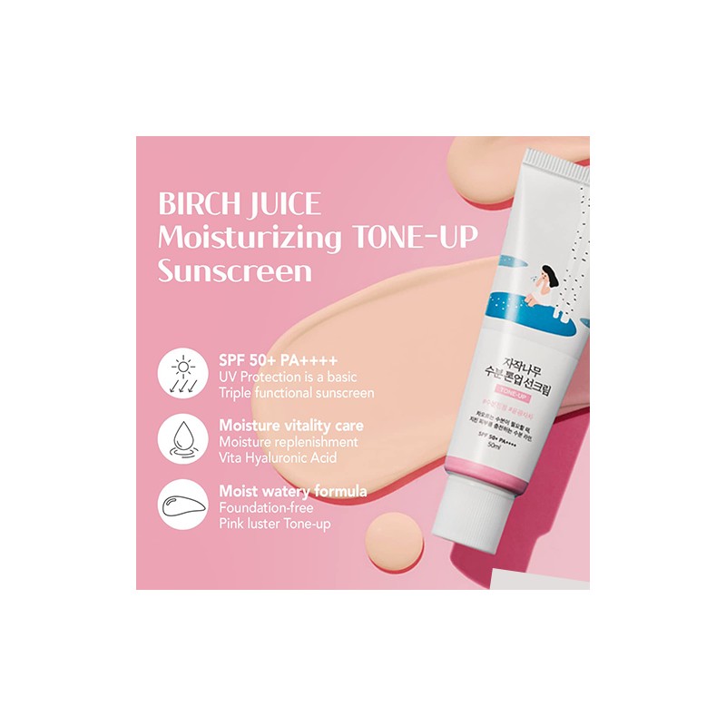 ROUND LAB [ROUND LAB]*renewal* Birch Moisture Tone-Up Sunscreen 50ml