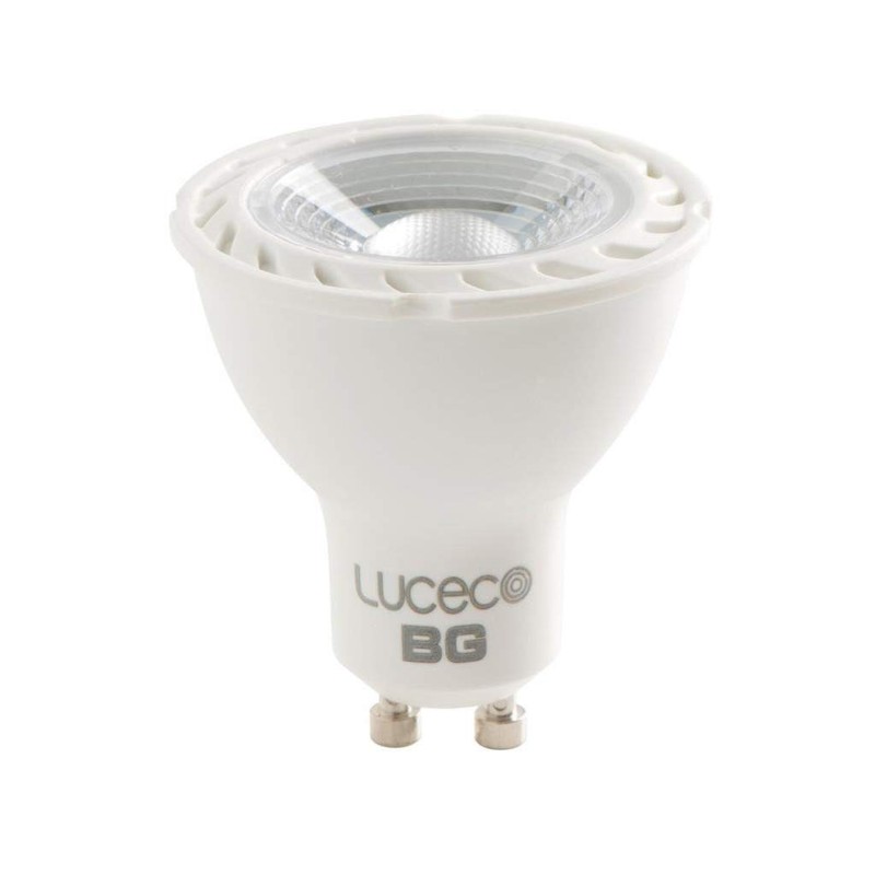 Luceco LED Bulb GU10, 5W, 370LM, Warm Colour 2700K, Non-Dimmable