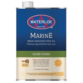 Waterlox TB3940 QT 3940-QT Marine Finish, Clear