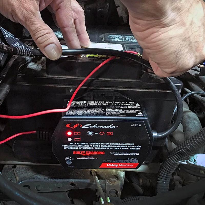 Schumacher SC1300 Fully Automatic On-board Maintainer, 1 Pack