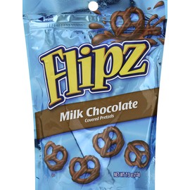 FLIPZ MILK CHOCOLATE MILK CHOCOLATE PRTZL PRETZEL 7.5 OZ - 0872181000141