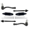 Front Inner & Outer Tie Rods & Boots For Hyundai