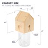 1 PCS Wood Carpenter Bee Trap for Outside - Best
