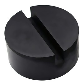 Jack Pad Universal Protector Slotted Frame Rail Jack Pad, Medium Size Adapter Rubber Pad (1 Pack)