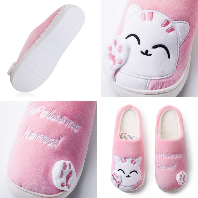 Katara Plush Slippers *Large Selection * Animal Slippers for Women