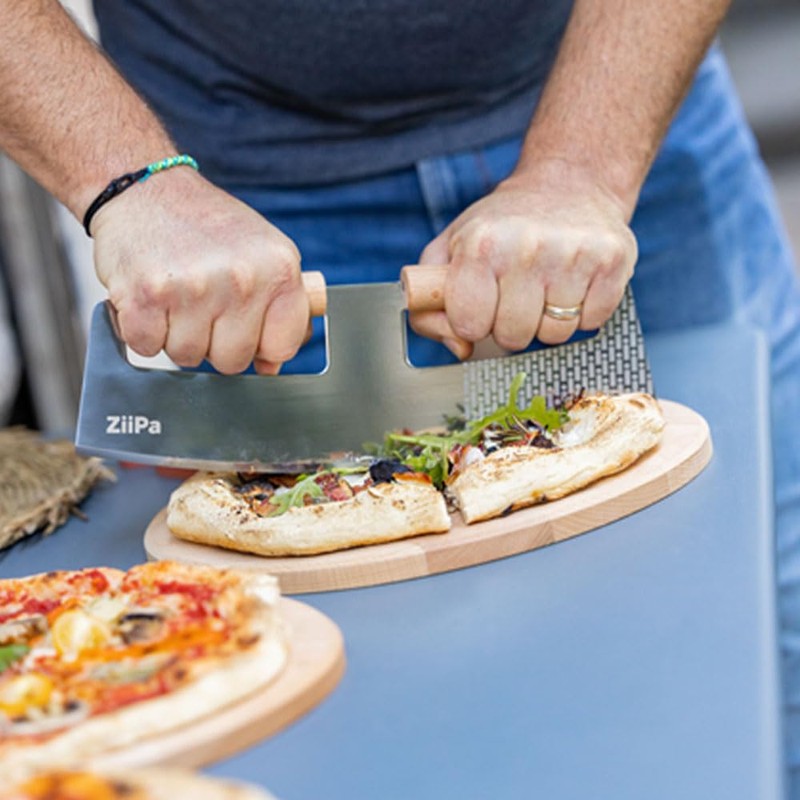 ZiiPa • Pizza Cutter • Pozzello • Steel Blade •