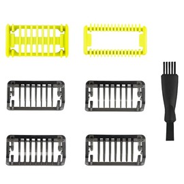 Compatible with Norelco QP6510 QP2531 QP2522 QP2521 QP2510 QP2620 QP2630 QP2530 QP2520, Guide Comb 1/2/3/5 MM Beard Trimmer Guards Replacement, Trimmer Guards.