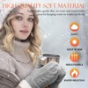 AURUZA Winter Warm Mittens for Women, Cozy Thick Knitted Gloves