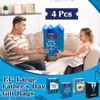 Kolldenn 13" Large Fathers Day Gift Bags with Tissue Paper