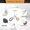 Trauma Shears 6 in1,Outdoor Camping Tools,Trauma Shears Foldable,Emergency Shears,Multi-function Shears,with