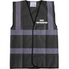 BLACK Hi Vis vest EVENT PHOTOGRAPHER Vest Waistcoat Safety Vest