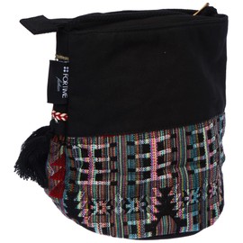 For Time Women's Circulo Indian Shoulder Bag, Multicolour (Único), 18x18x22 Centimeters (W x H x L)