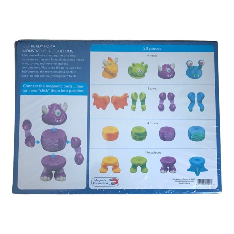 Lakeshore Create and Play Magnetic Monsters