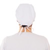 BEE ON Gorro médico Color Blanco para Mujer y Hombre