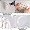 12pcs Plate Hangers for Wall, 6/8/10 Inch Invisible Spring Vertical
