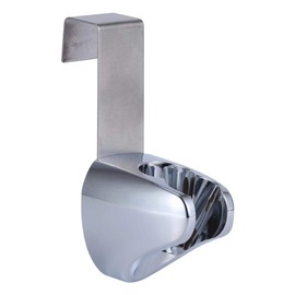 Shower Head Holder Stainless Steel Bathroom Wall Mount Hand Shower Arms Sliding Bracket Holder for Hand Shower Toilet Bidet Sprayer Brushed (Two Positions)