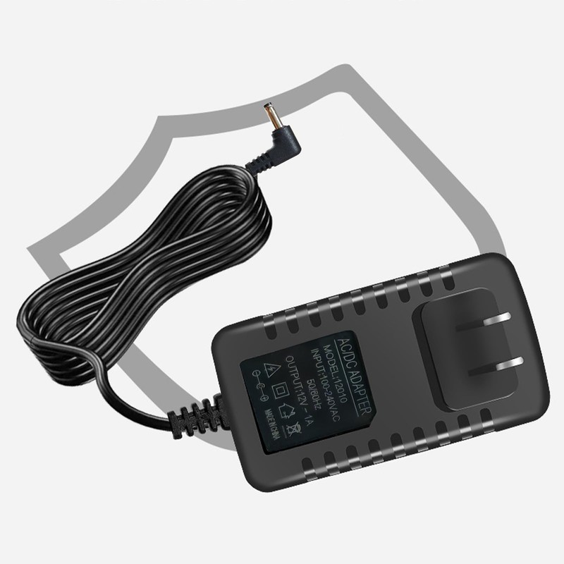 10 FT 12V 1A Power Supply Cord Charger, AC DC