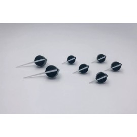 Tanin Electronix 7 WHITE CLEAR Speedometer Cluster Needles 2005 2006 2007 Ford F250 F350 7 Gauge