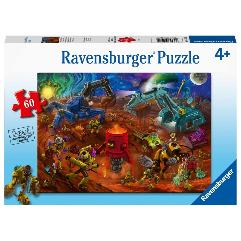 Ravensburger Space Construction 60 Piece Jigsaw Puzzle for Kids -