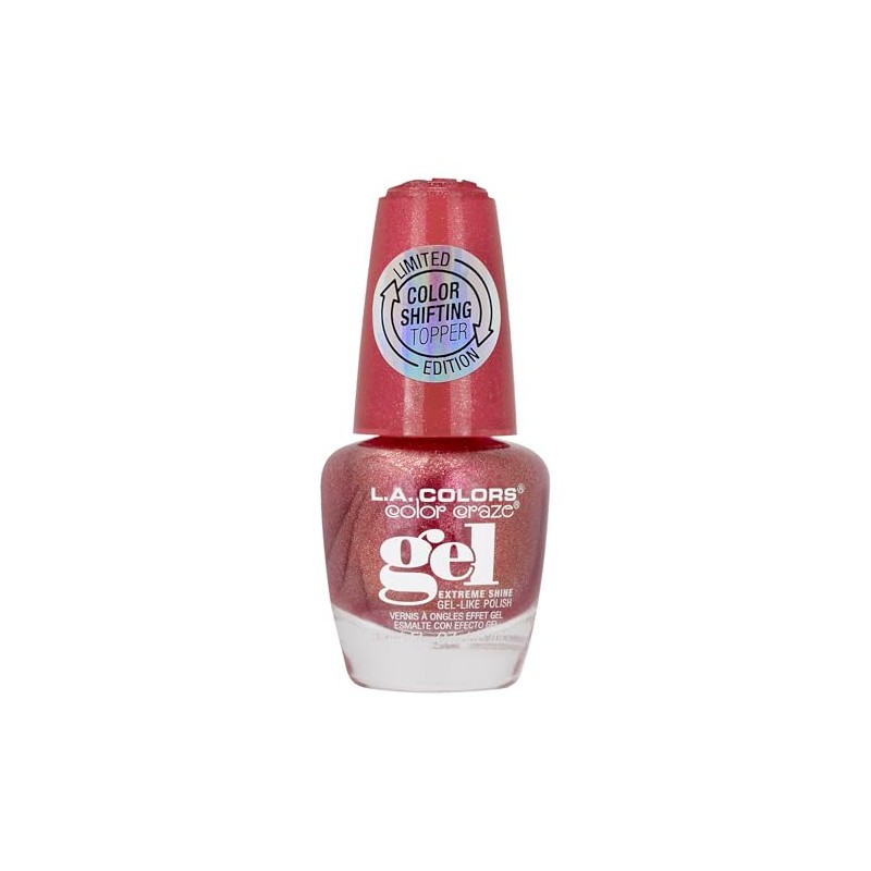 L.A. COLORS Gel Color Shifting Nail Polish Toppers, Zodiac CNL673