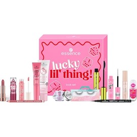 Essence Lucky Lil' Thing! Look Set, Multi Set, Shiny, Colour-Intense, Glitter, Metallic, Acetone-Free, Vegan, No Microplastic Particles, No Parabens, Pack of 1
