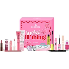 Essence Lucky Lil' Thing! Look Set, Multi Set, Shiny, Colour-Intense, Glitter, Metallic, Acetone-Free, Vegan, No Microplastic Particles, No Parabens, Pack of 1